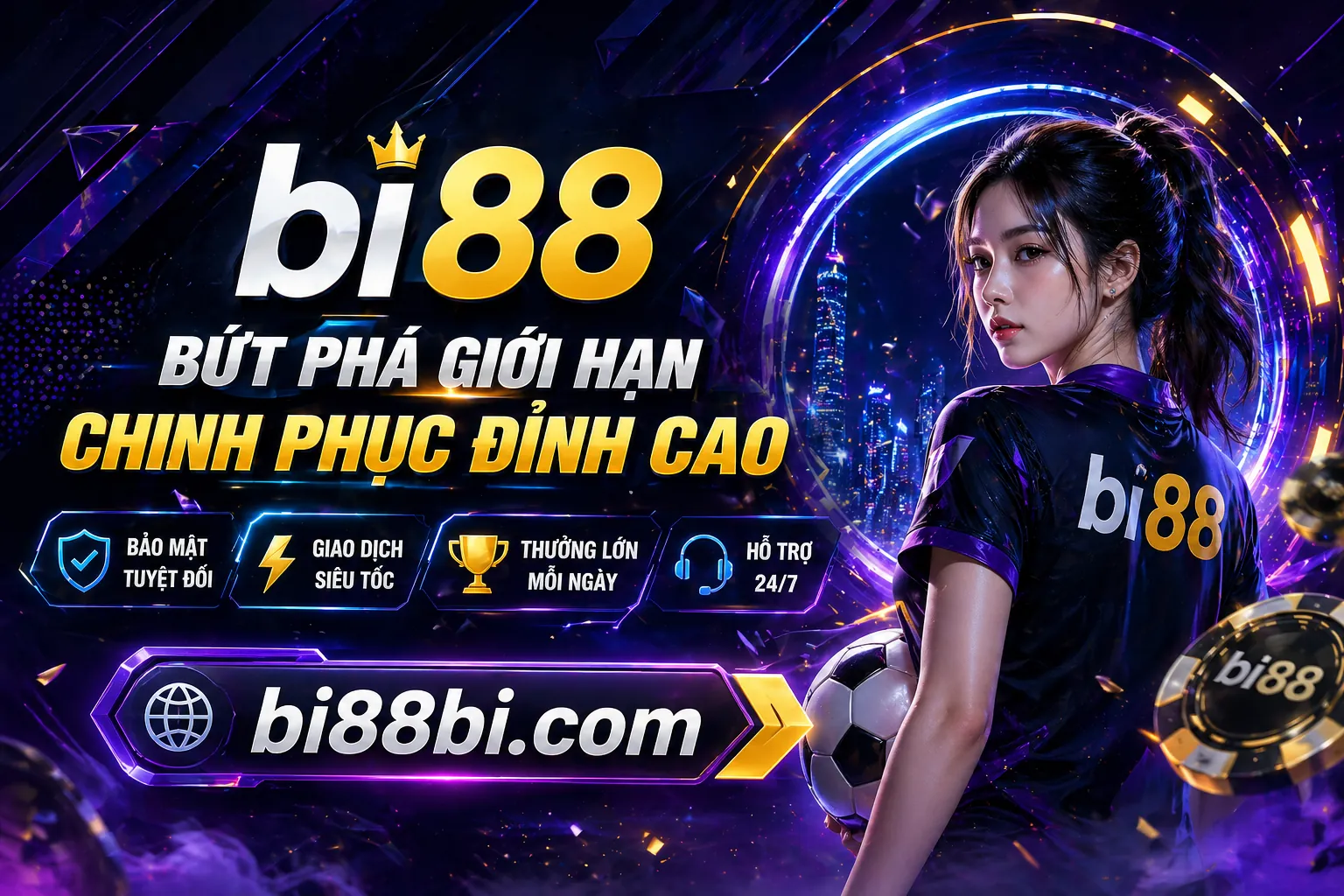 Hình ảnh nền đăng ký f1680 nổ hũ với các biểu tượng slot game và hiệu ứng ánh sáng rực rỡ